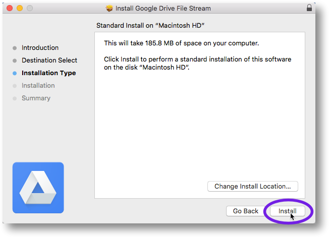 google drive for mac images