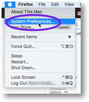 how to find mac address on mac tv