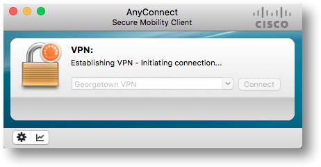 VPN establishing connection