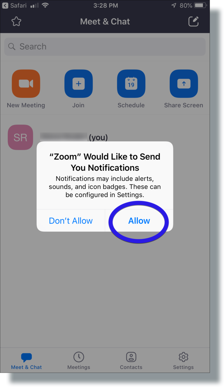 not going to the right zoom for ios