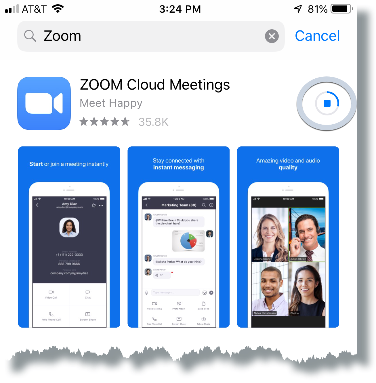 zoom download ios