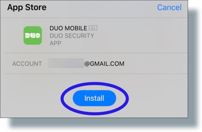 duo mobile app setup unc