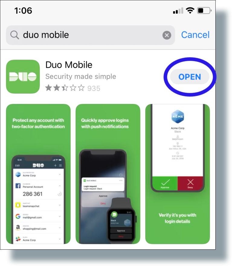 duo mobile managed app config meraki