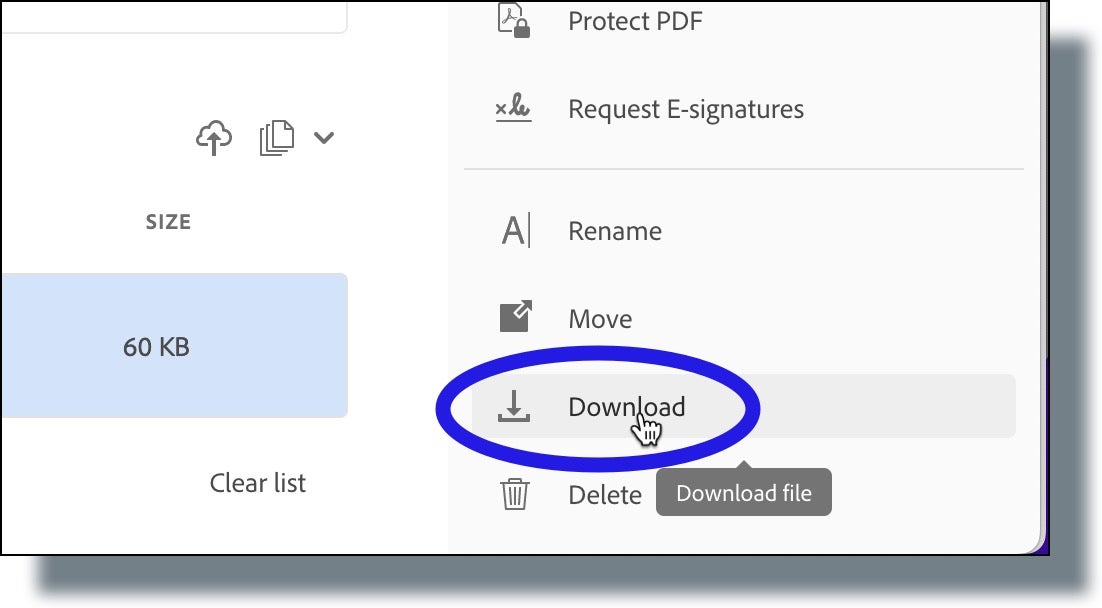 Click 'Download' to download the selected documents to your computer
