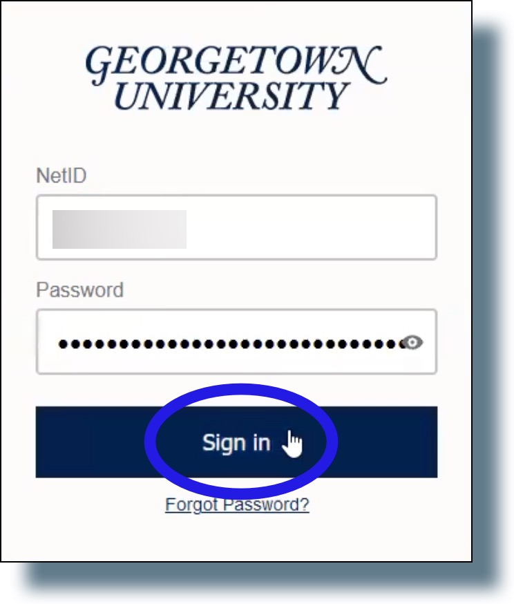 Enter your NetID and password at the login prompt.