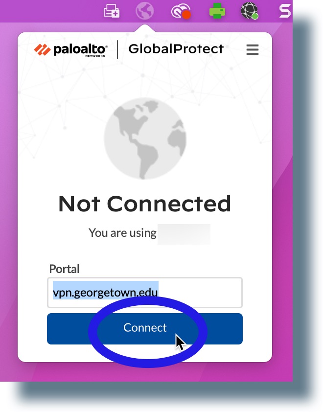 Click 'Connect' in the pop-up window.