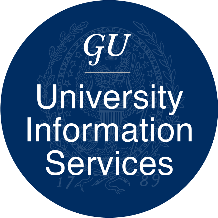 University Information Services Logo for Georgetown University